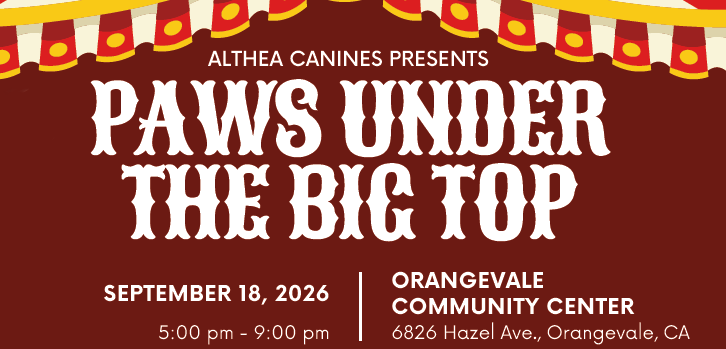 Paws Under the Big Top Event Details